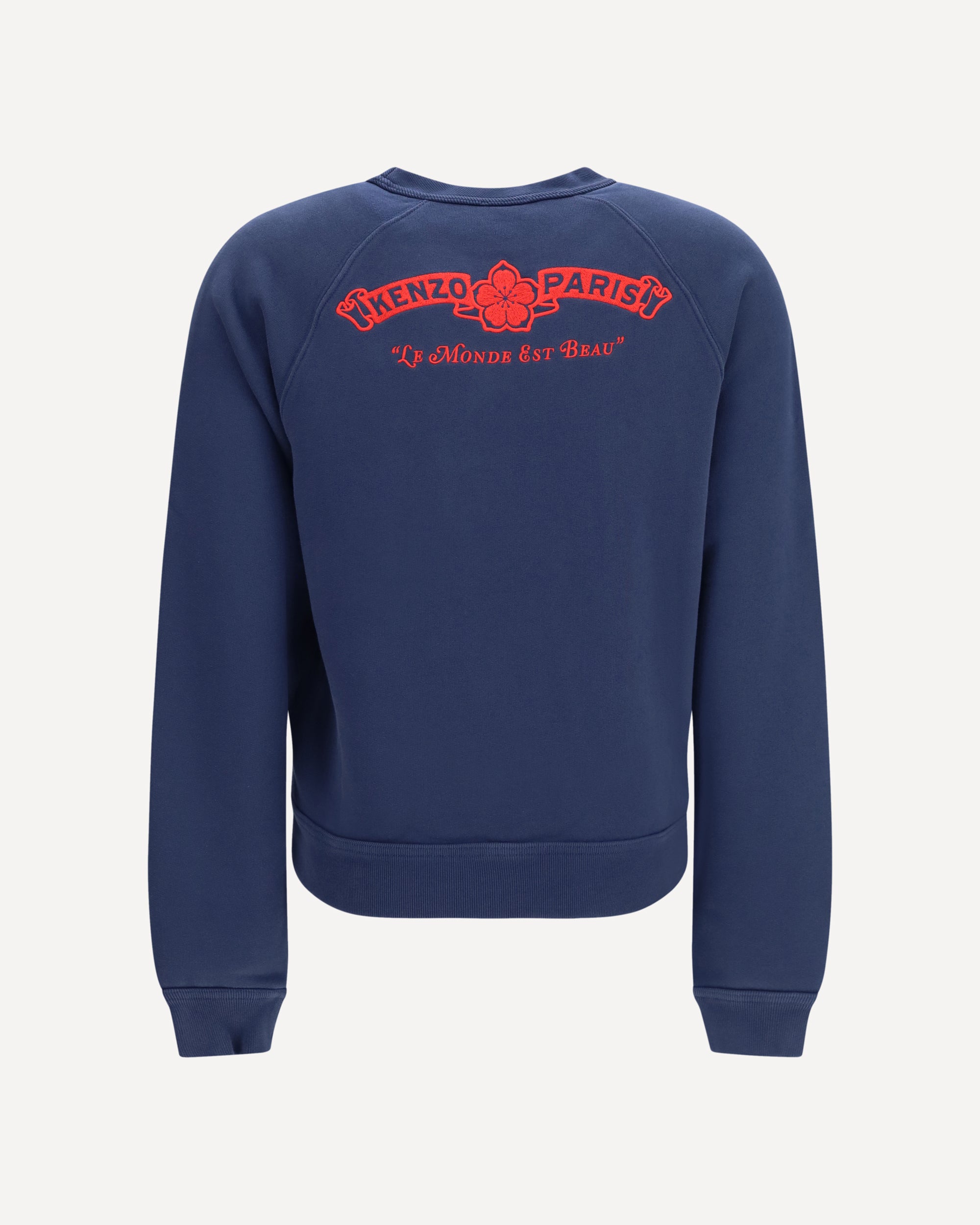 KENZO Kenzo Paris Emblem embroidered cotton Sweatshirt, view 2