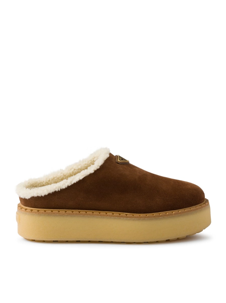 Prada SUEDE MULES