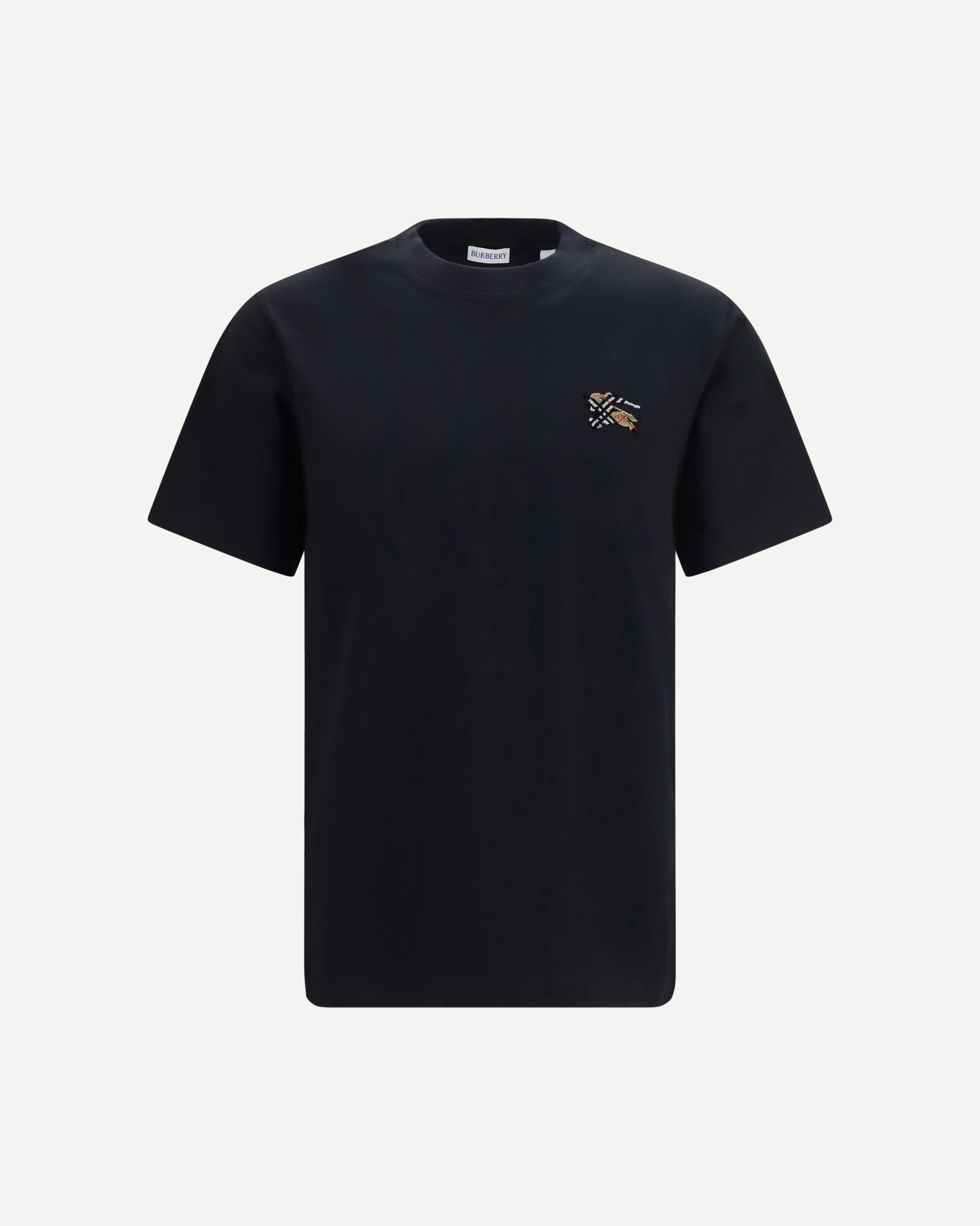 Burberry Embroidered logo cotton T-shirt
