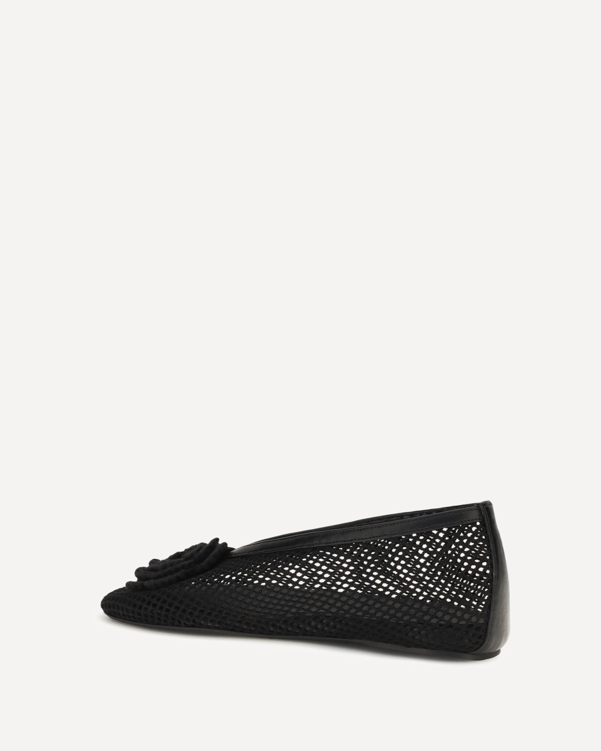 Ganni Jenny mesh Ballerinas, view 2