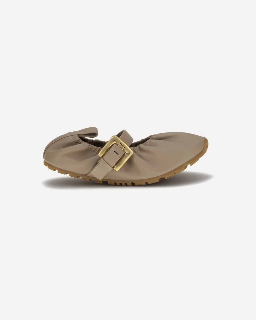 Balmain Buckle strap Ballerinas, view 3