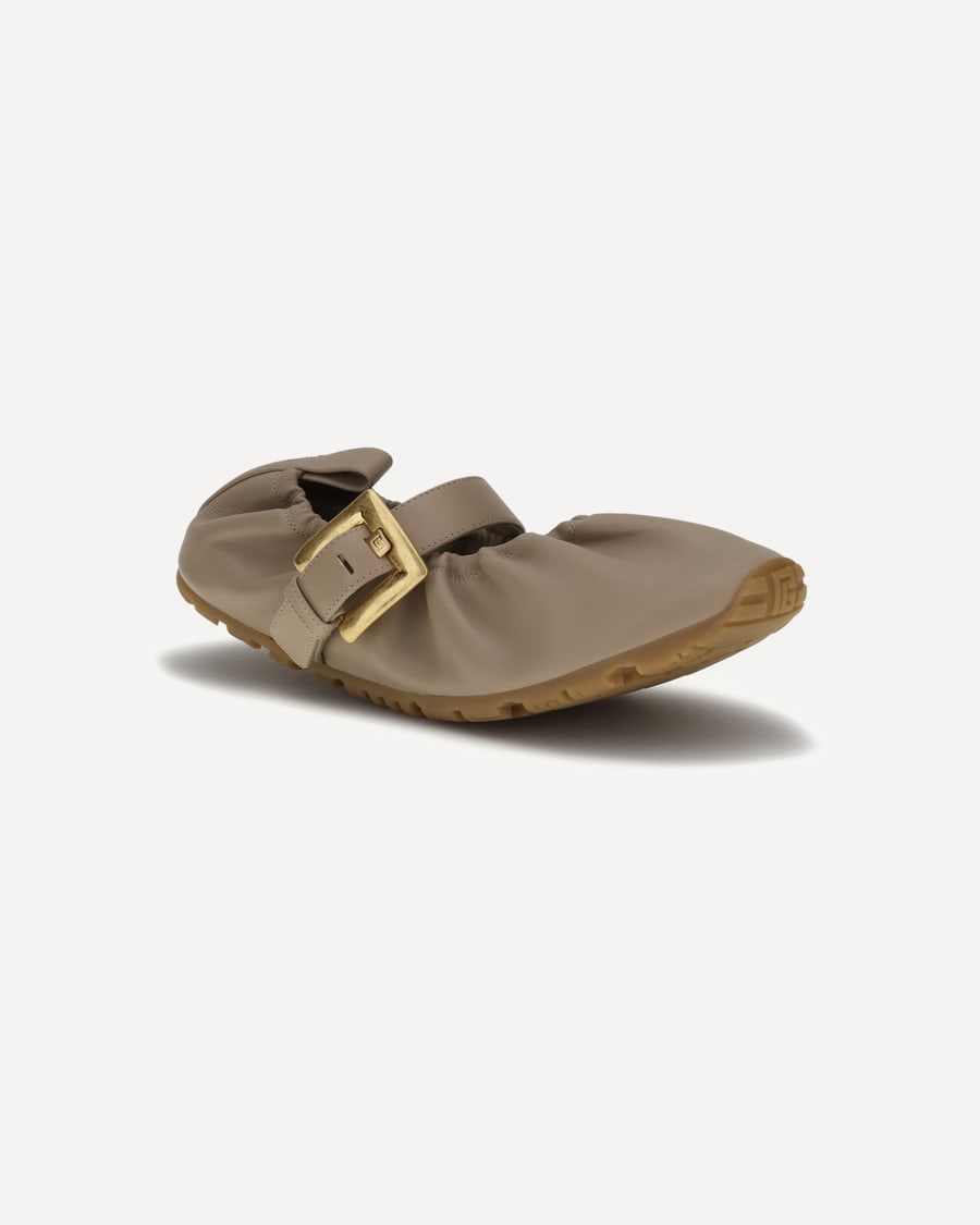 Balmain Buckle strap Ballerinas, view 4