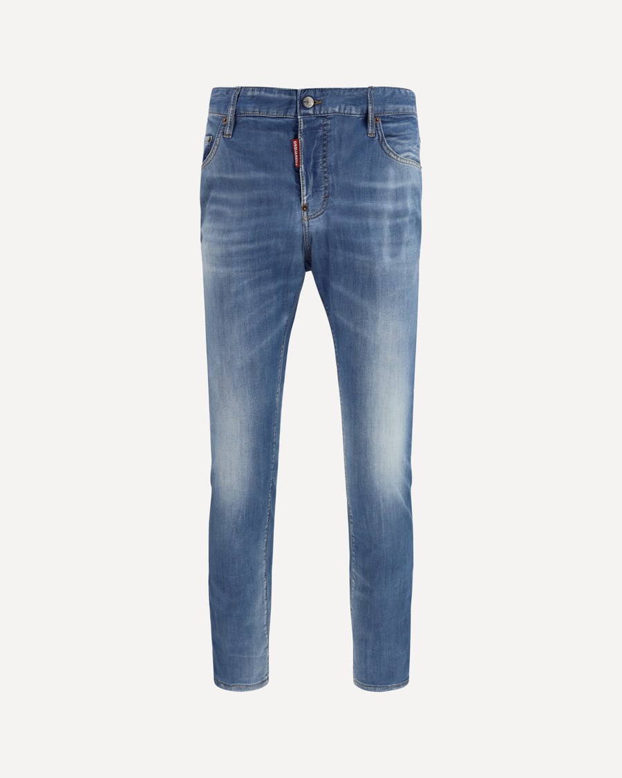 Dsquared2 Cotton Jeans with logo application, view 3