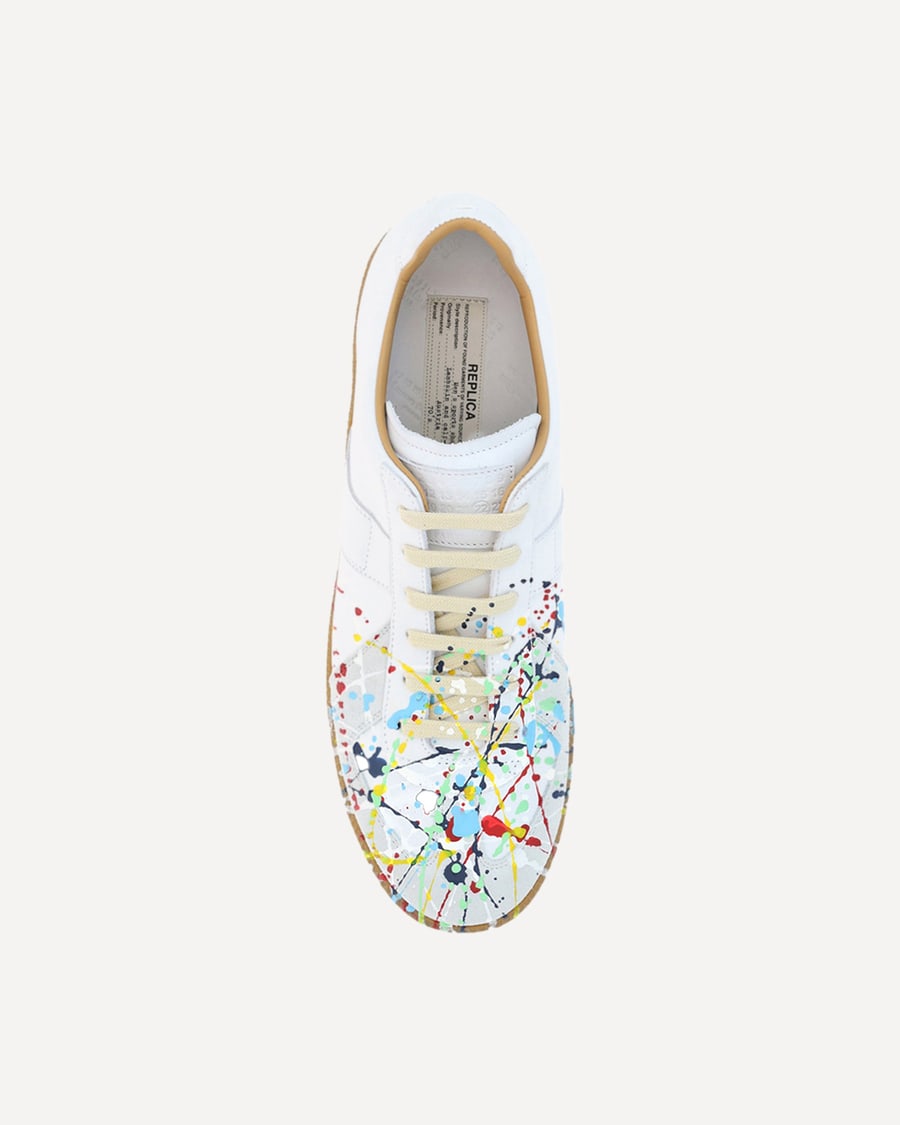 MARGIELA Leather Sneakers, view 6