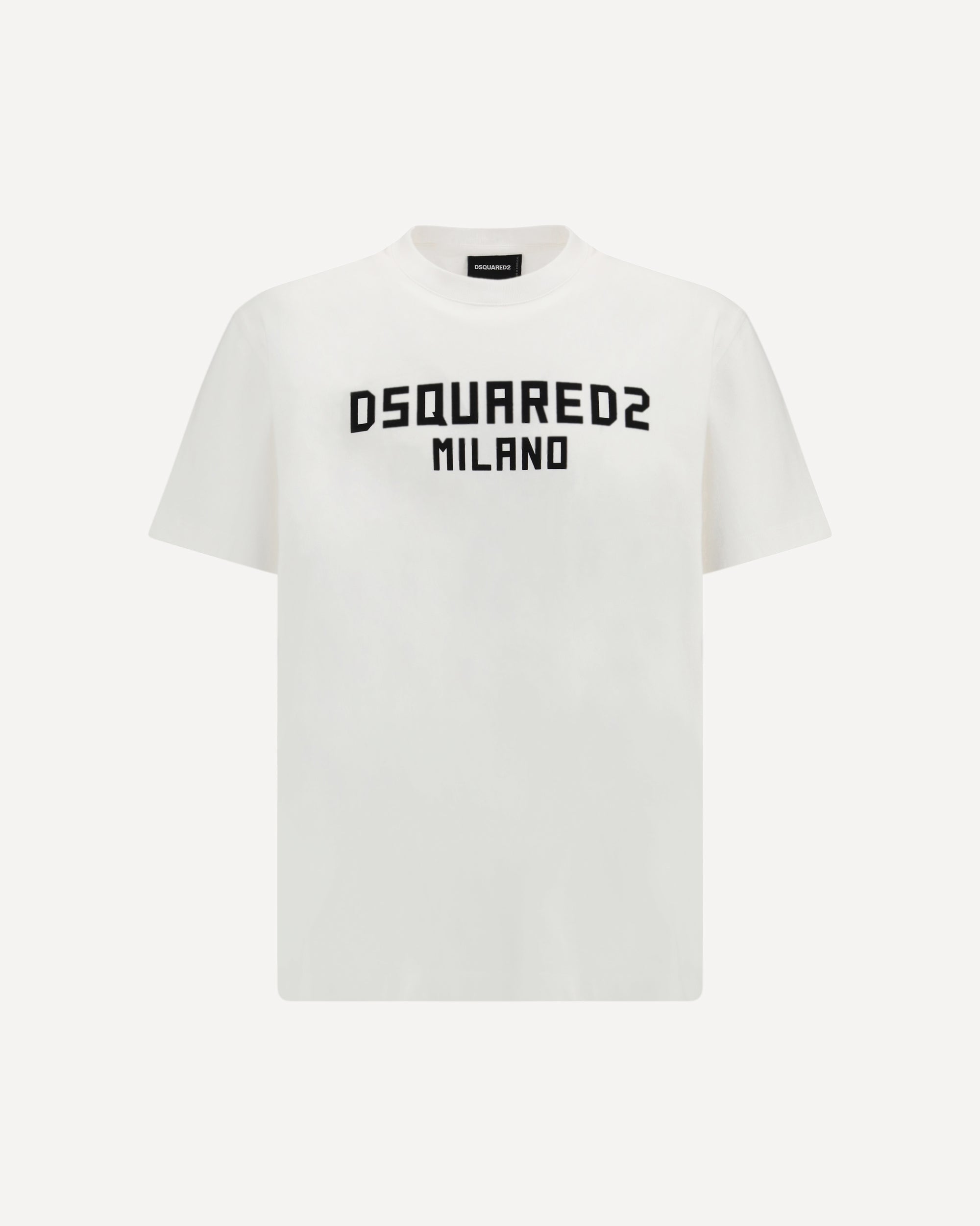 Dsquared2 T-shirt with “Dsquared2 Milano” logo printed