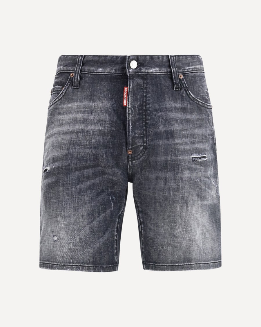 Dsquared2 Washed Marine Shorts, view 3