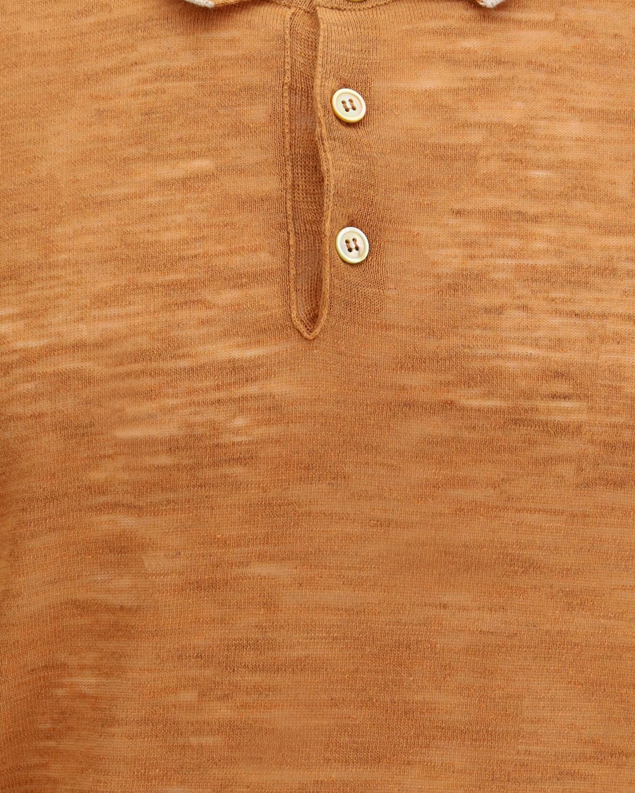 BROOKSFIELD Linen blend Polo, view 5