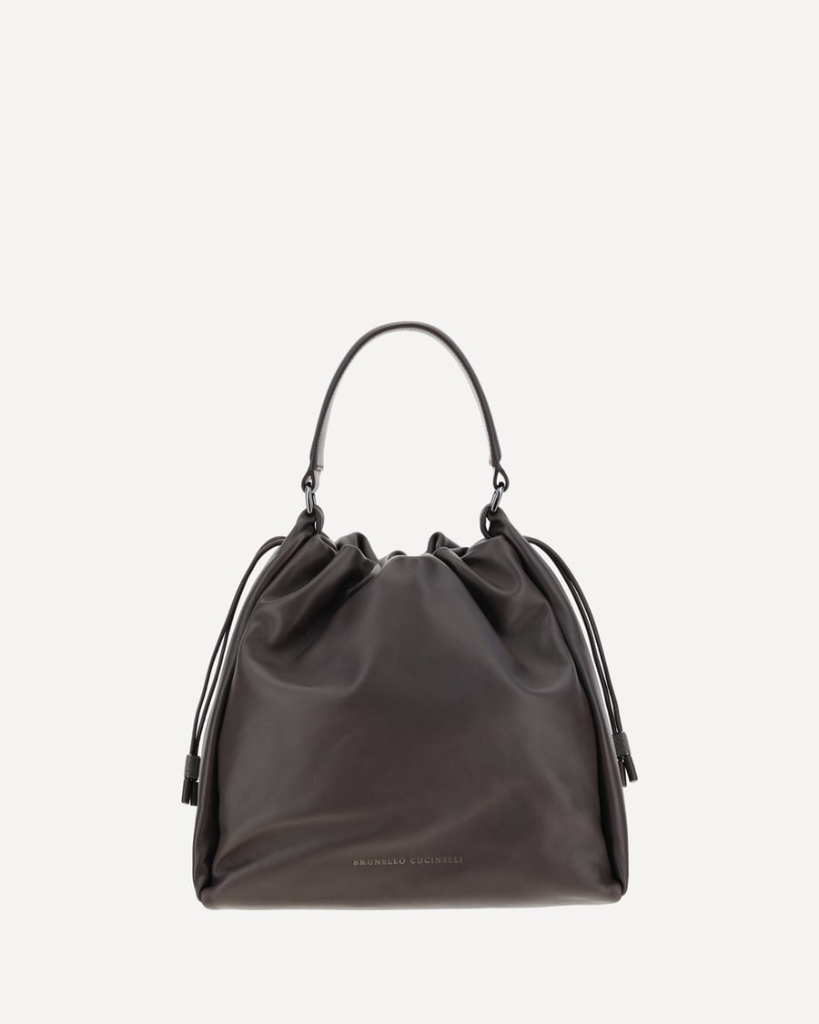 Brunello Cucinelli Leather Shoulder Bag