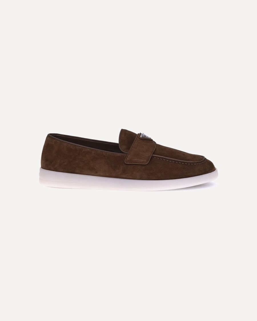 Prada Suede Loafers, view 3