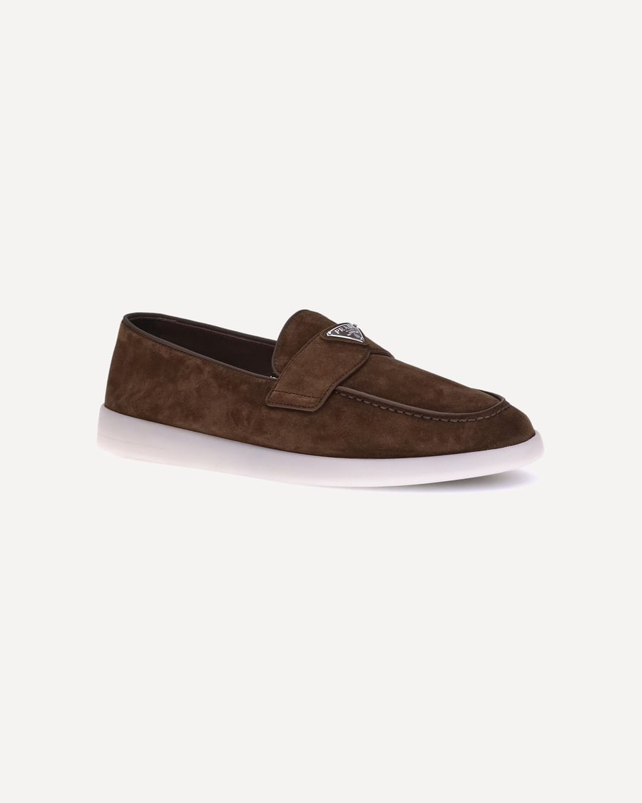 Prada Suede Loafers, view 4