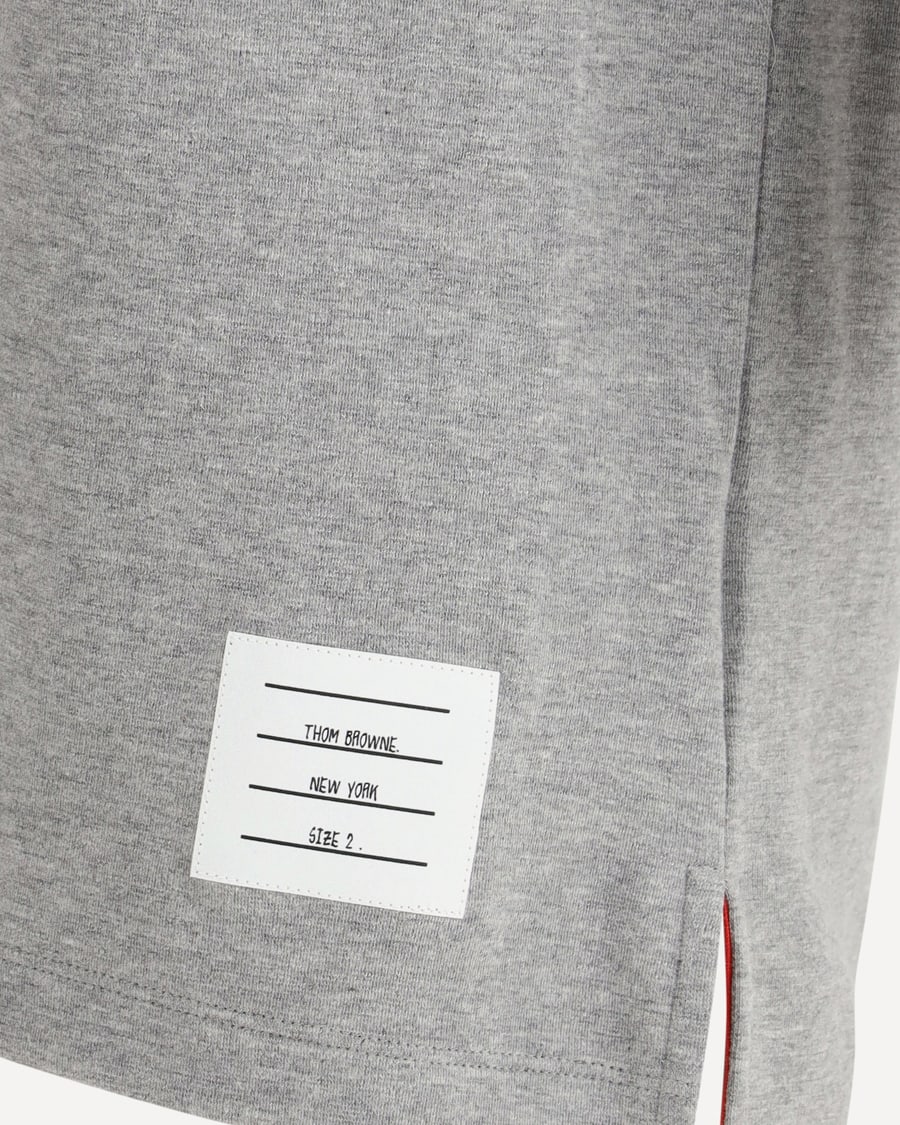 Thom Browne T-shirt with horizontal bands, view 5