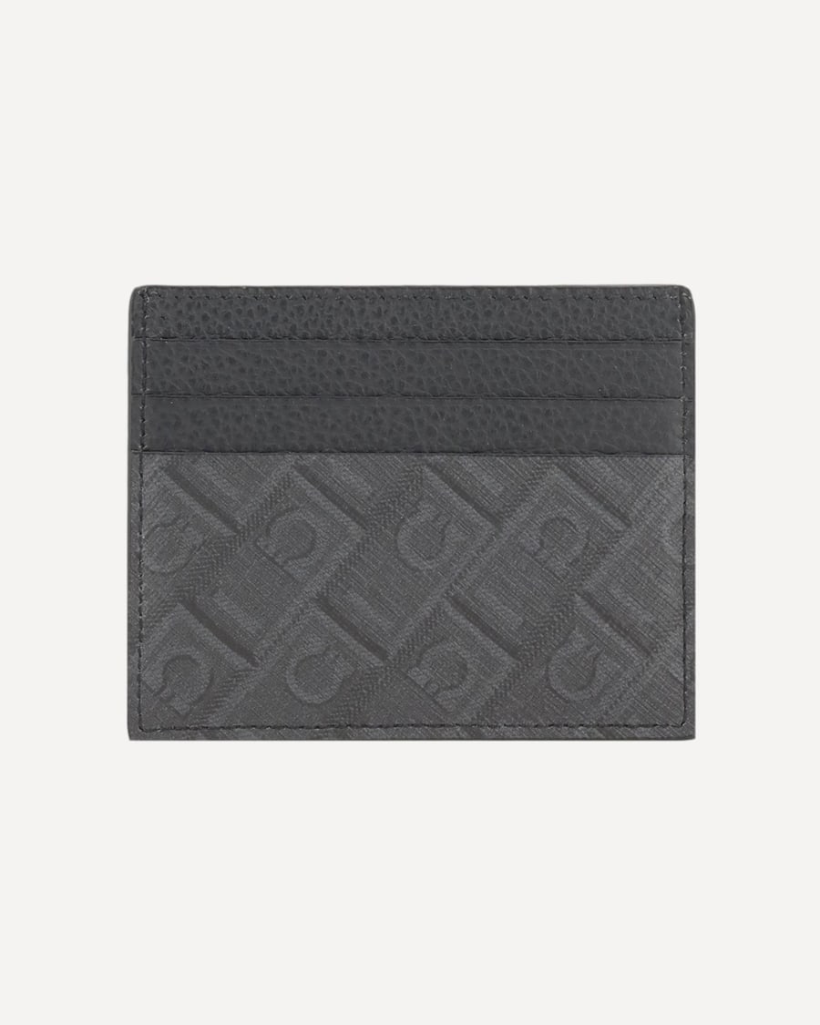 Ferragamo Leather Cardholder, view 4