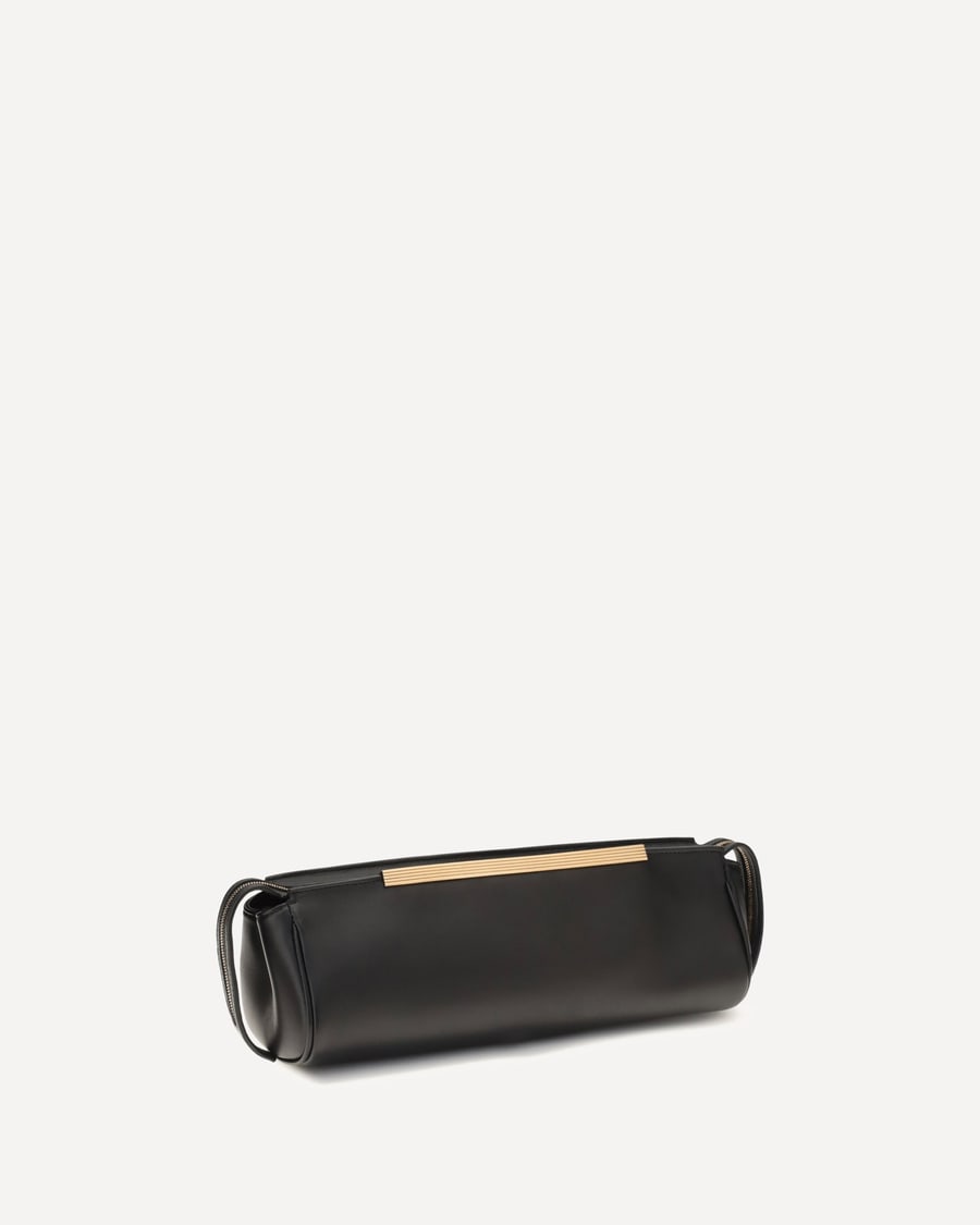 KHAITE Evening leather Clutch, view 2