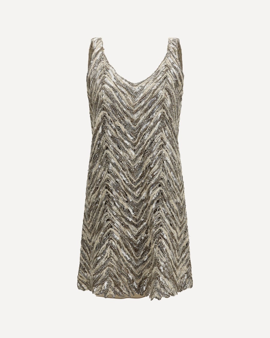 Brunello Cucinelli Short sequin Dress, view 3