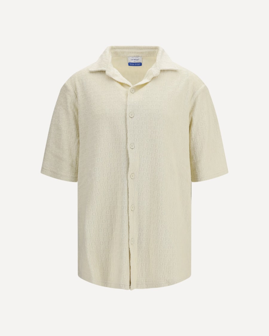 Off-White Off Terry Bowling Shirt
