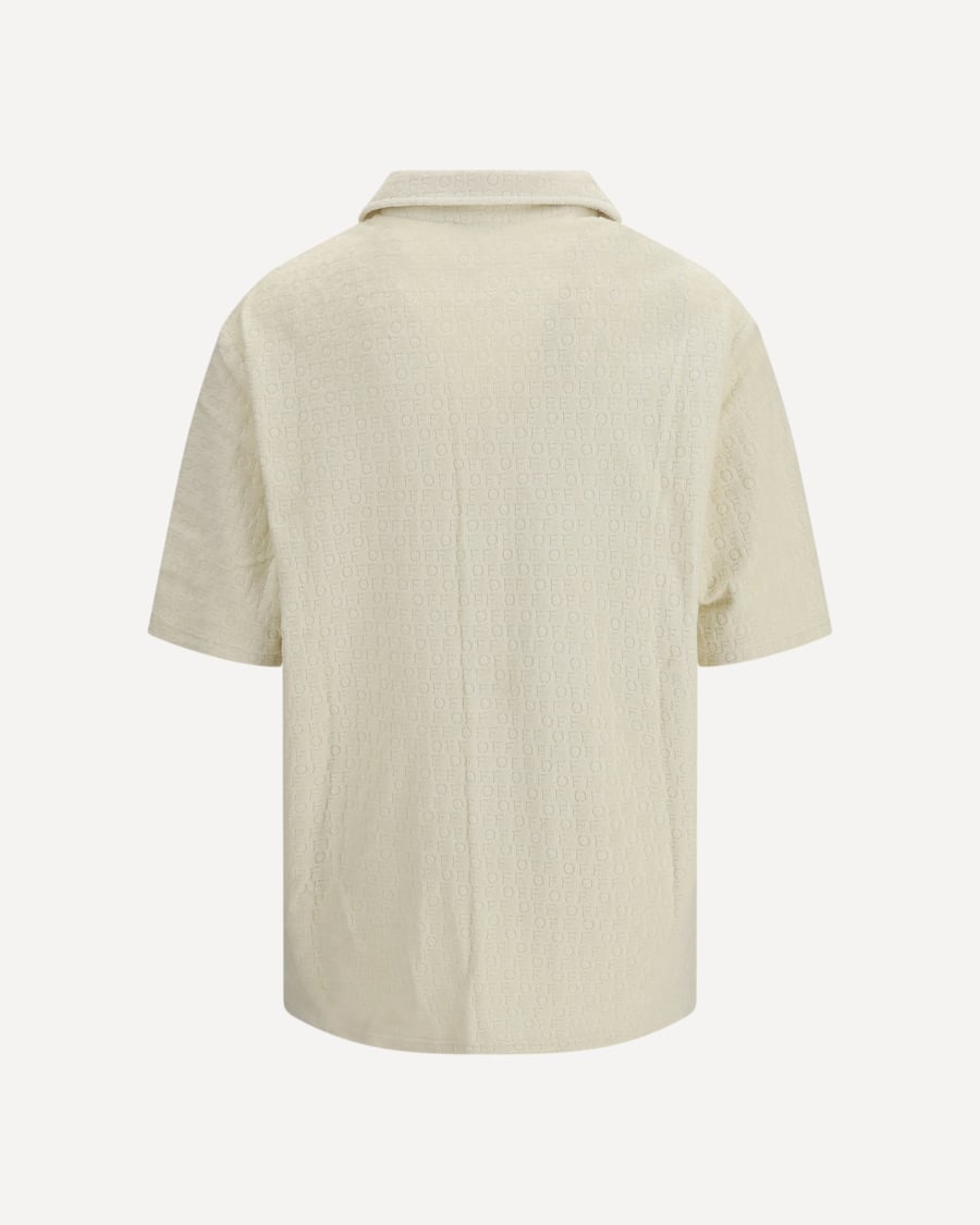 Off-White Off Terry Bowling Shirt, view 2