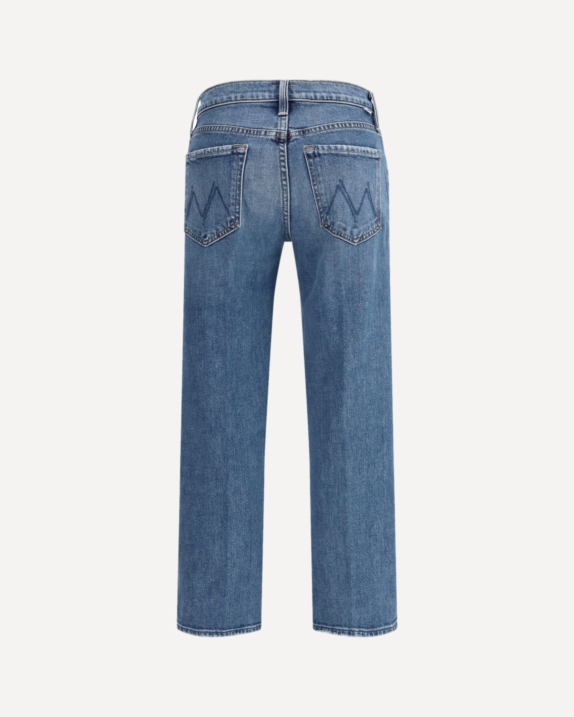 MOTHER DENIM Mid Rise Rambler Zip Ankle Fray Jeans, view 2