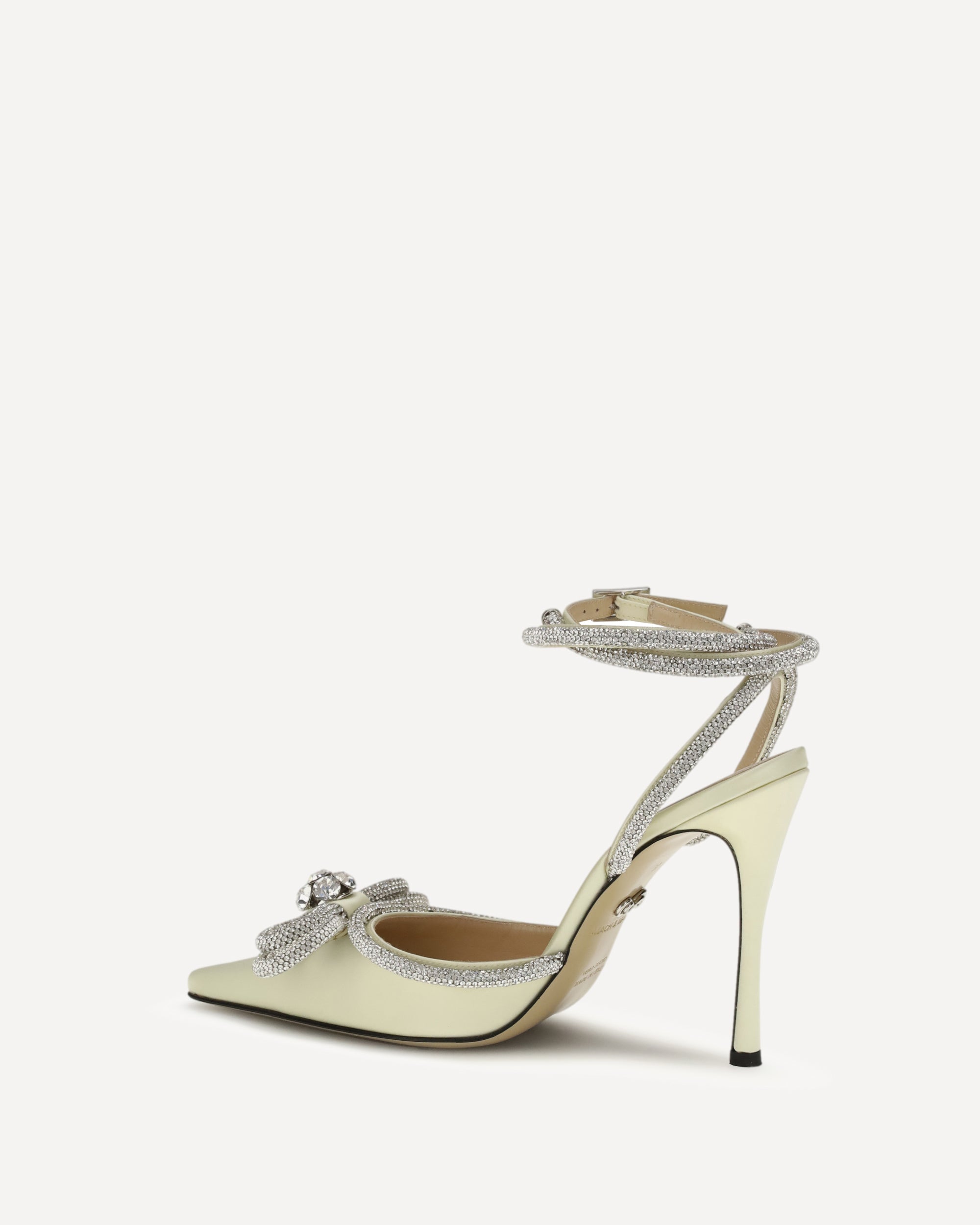 MACH & MACH Satin Pumps, view 2