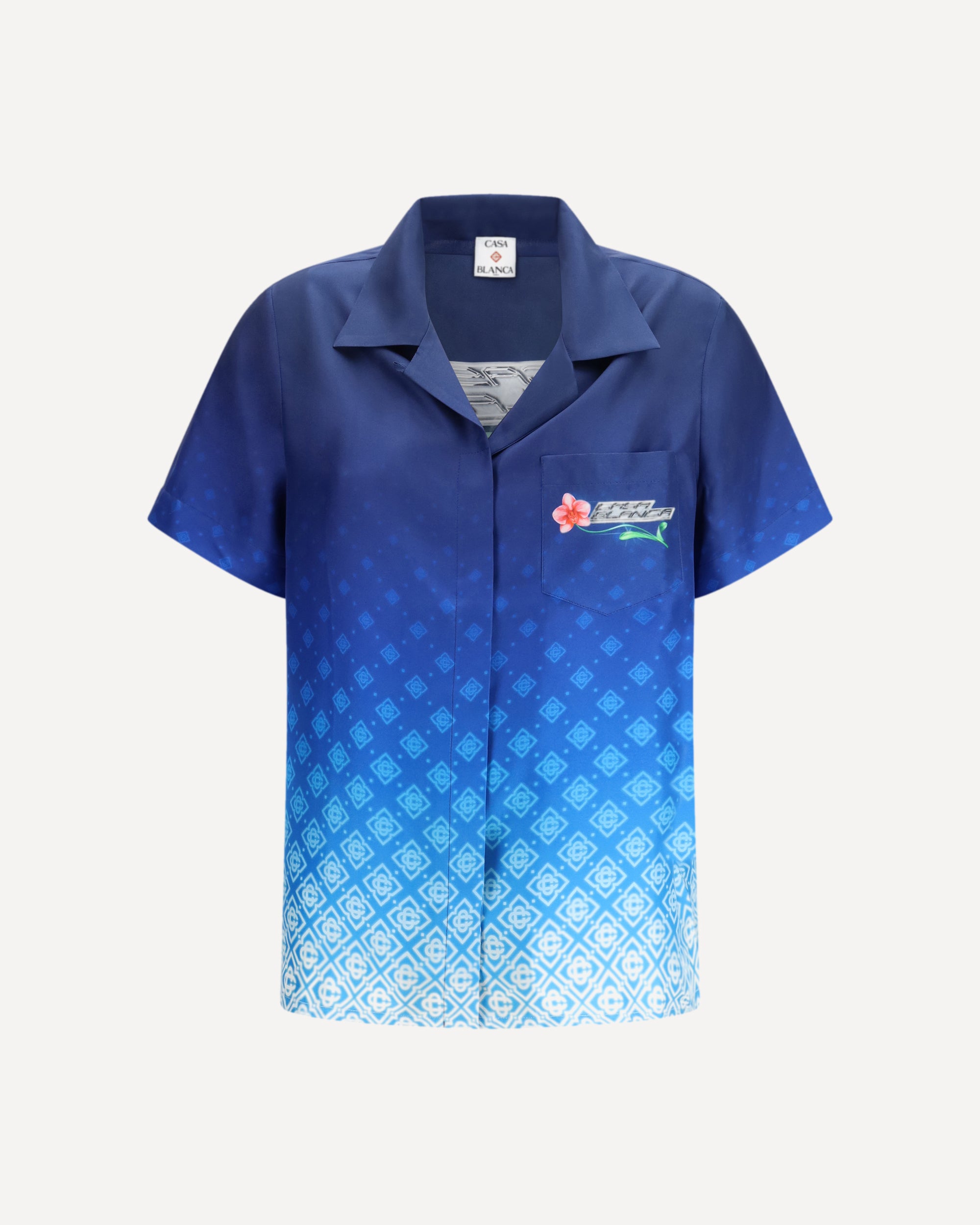 CASABLANCA Orchid Logo Shirt