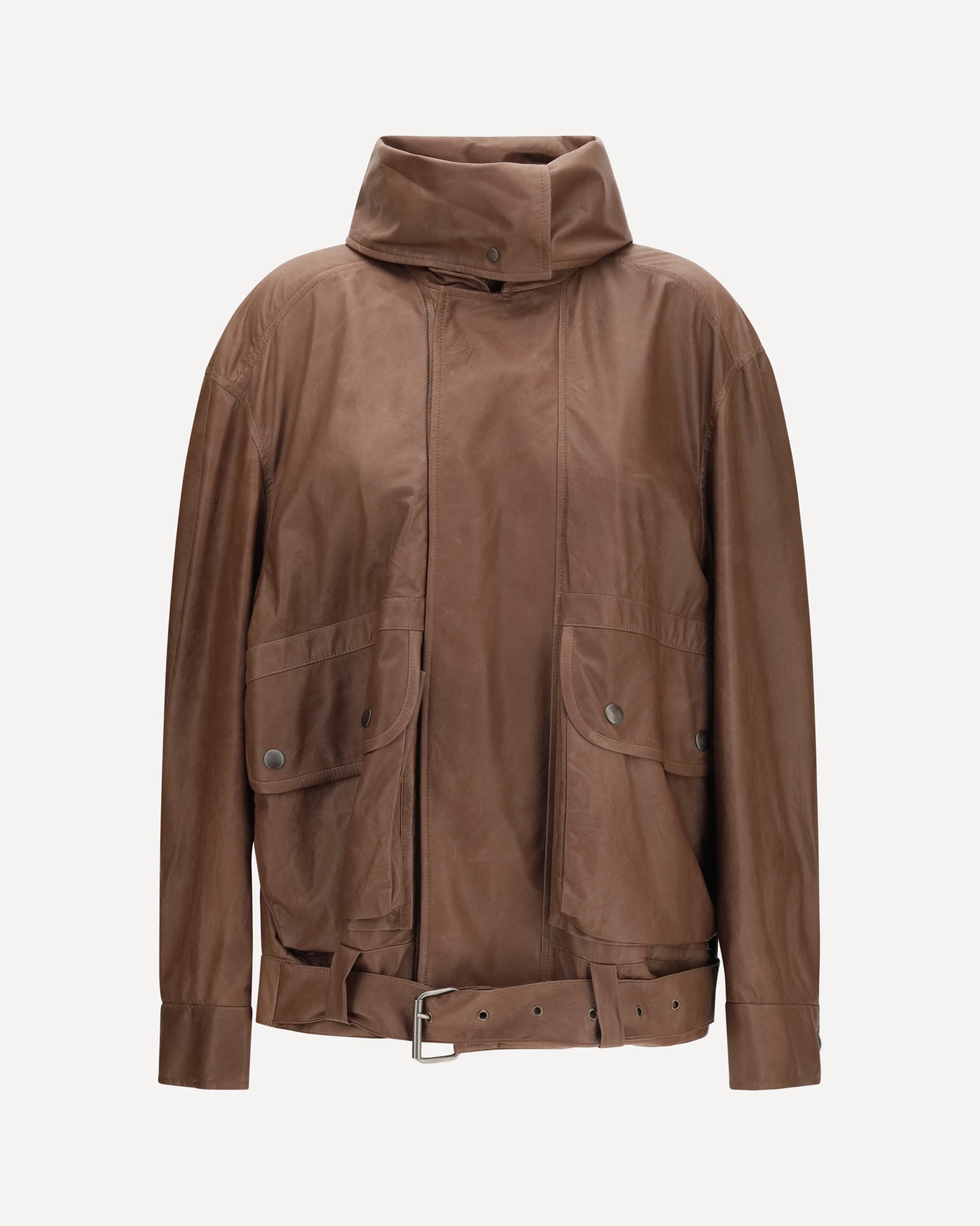 CALVIN KLEIN Isa Leather Jacket