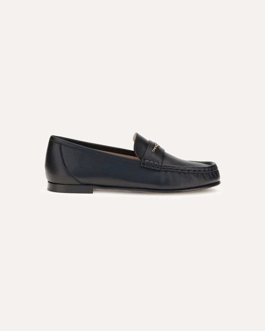 Chloé Leather Loafers, view 3