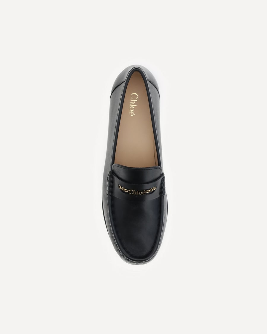 Chloé Leather Loafers, view 6