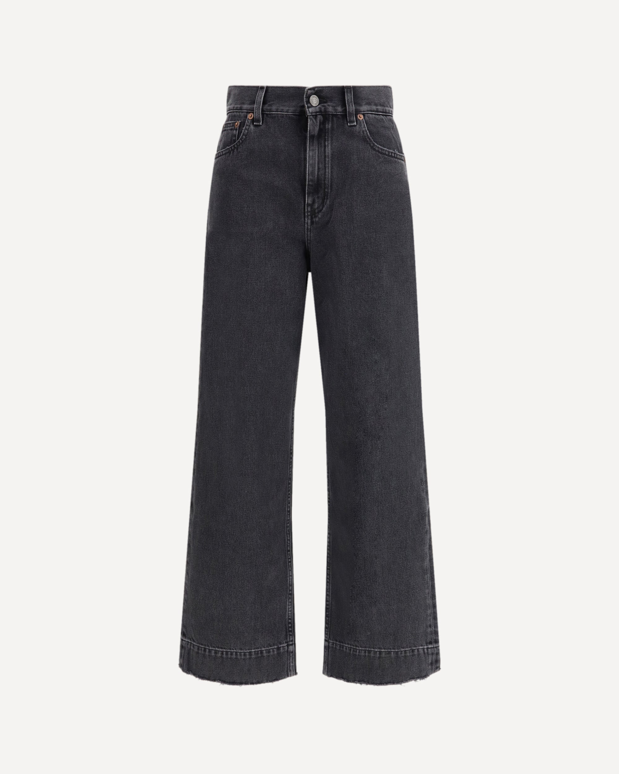 Chloé High-Waisted Cropped Denim Jeans