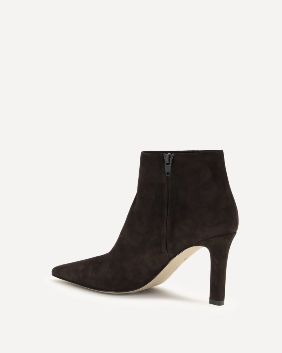 The Row Squared Toe nappa leather ankle Boots, view 2