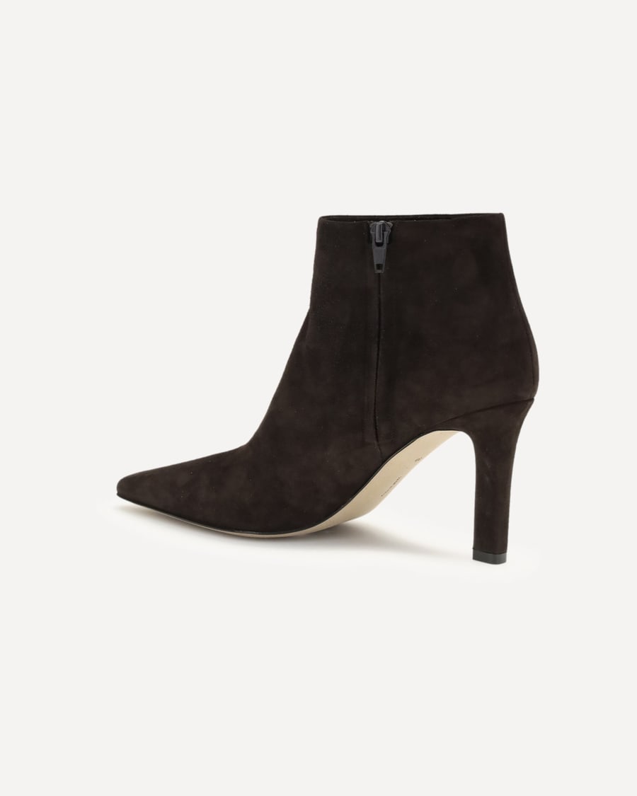The Row Squared Toe nappa leather ankle Boots, view 5