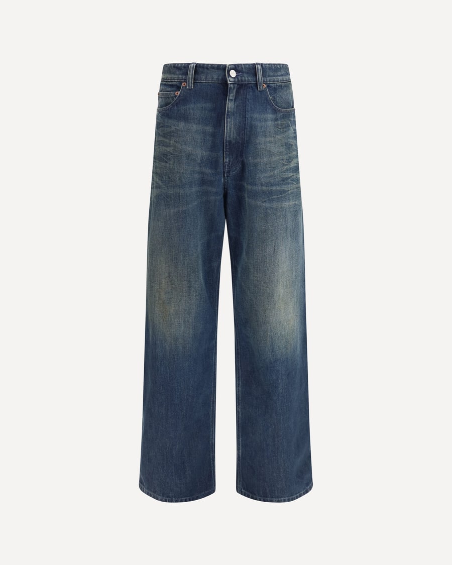 MM6 Five-pocket Pants with panel design