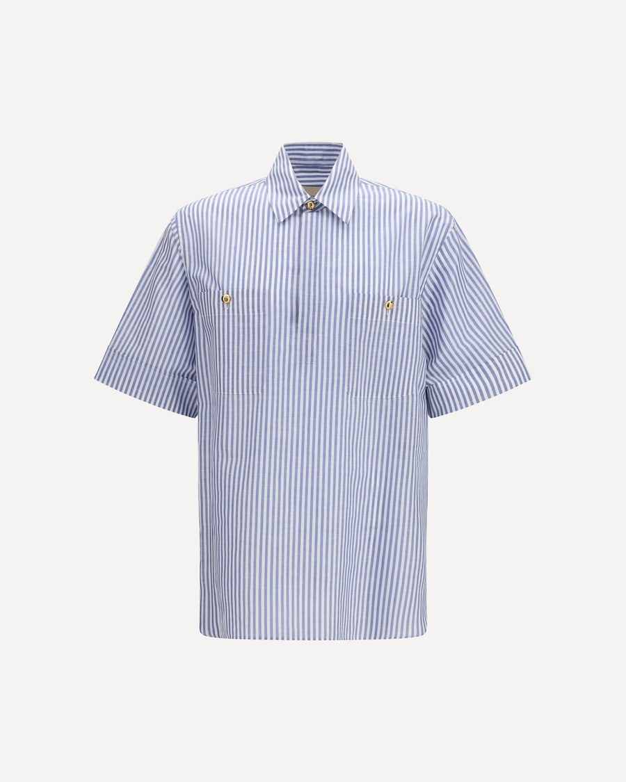VALENTINO Short-sleeve Shirt with logo buttons