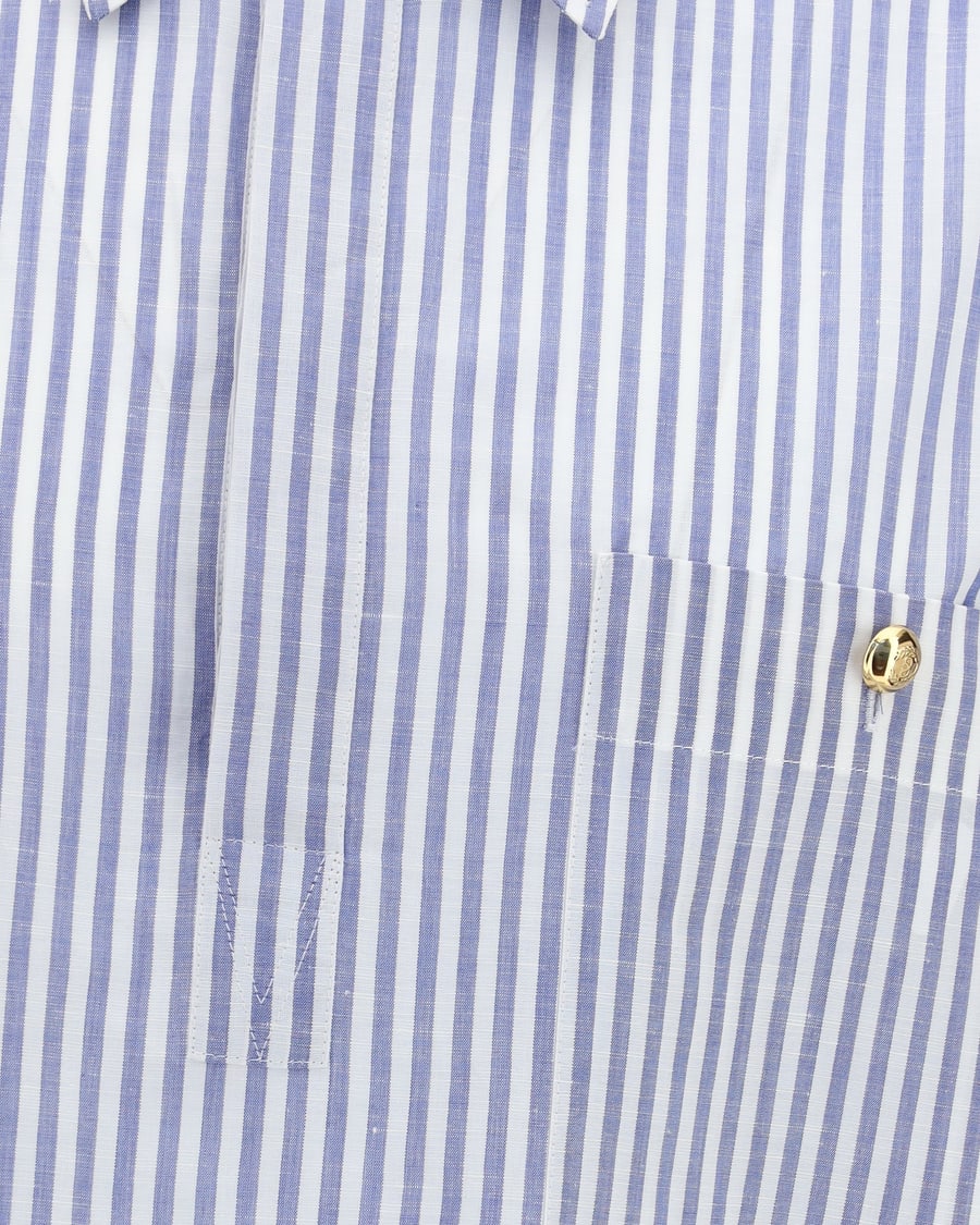 VALENTINO Short-sleeve Shirt with logo buttons, view 5