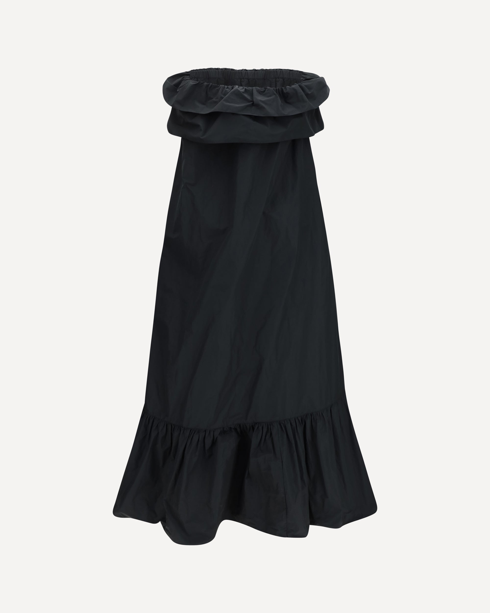 Saint Laurent Sleeveless country Dress in technical canvas, view 2