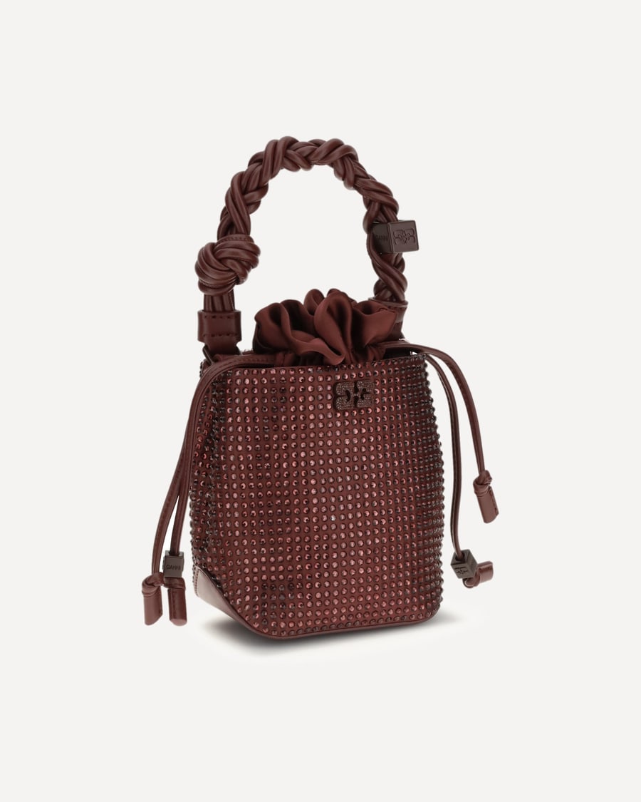 Ganni Mini Bou Buckle Bag, view 4