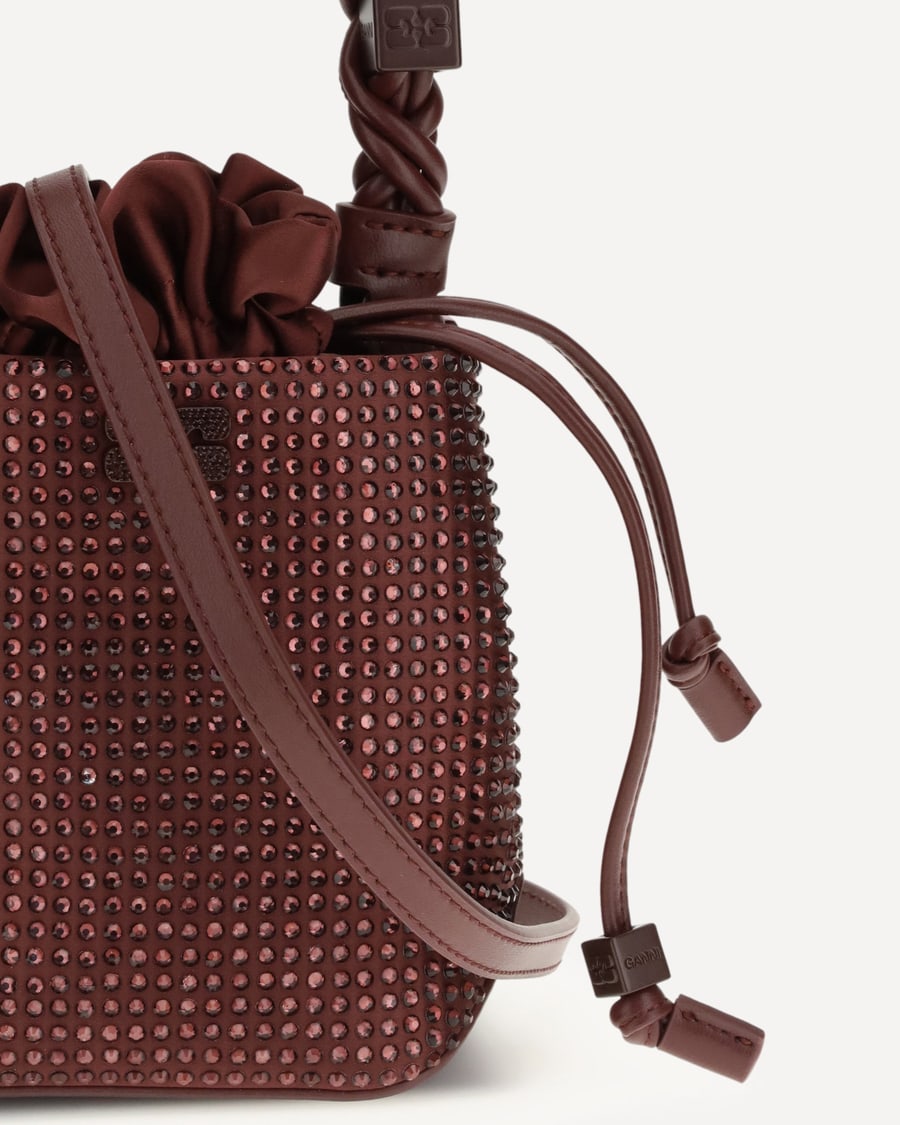 Ganni Mini Bou Buckle Bag, view 6