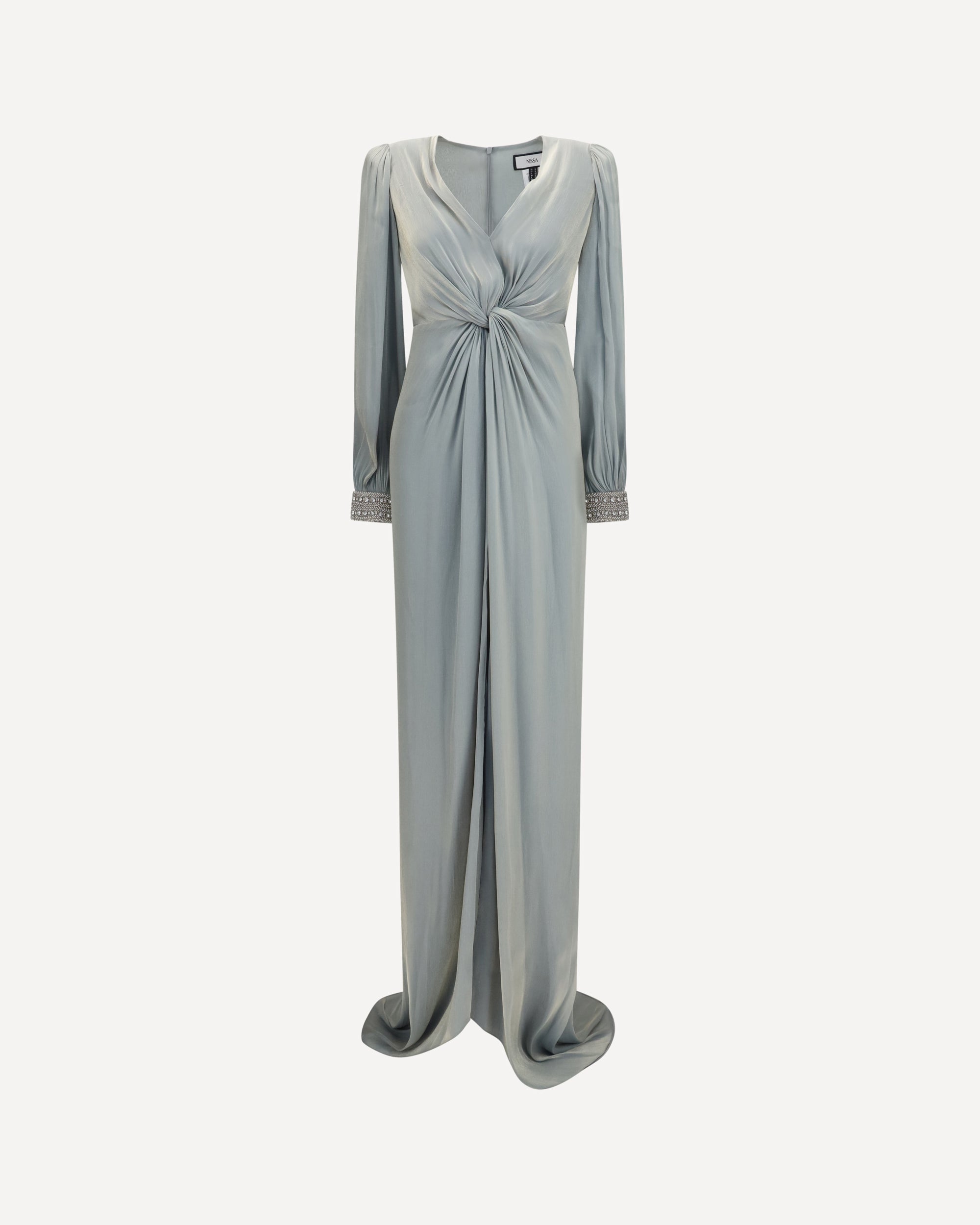 NISSA Long crossover Dress