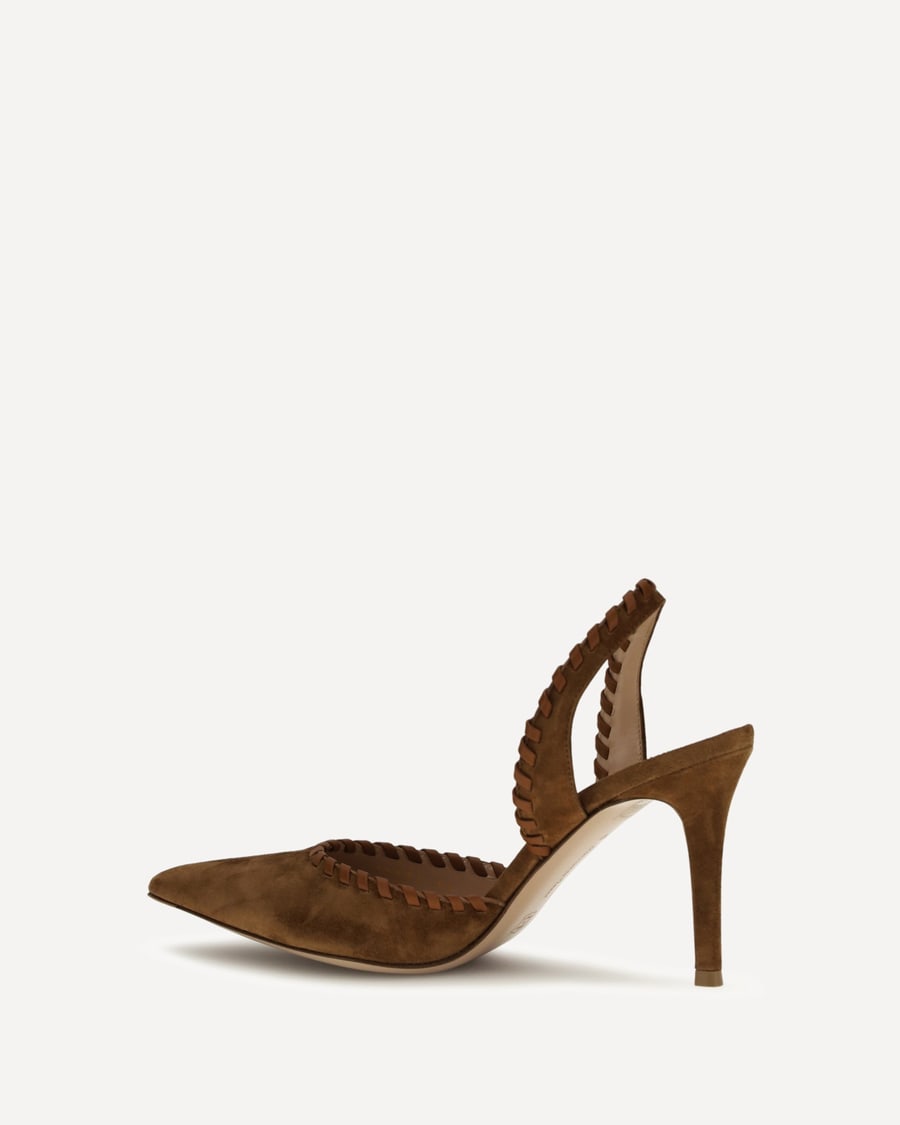 GIANVITO ROSSI Suede Pumps, view 2