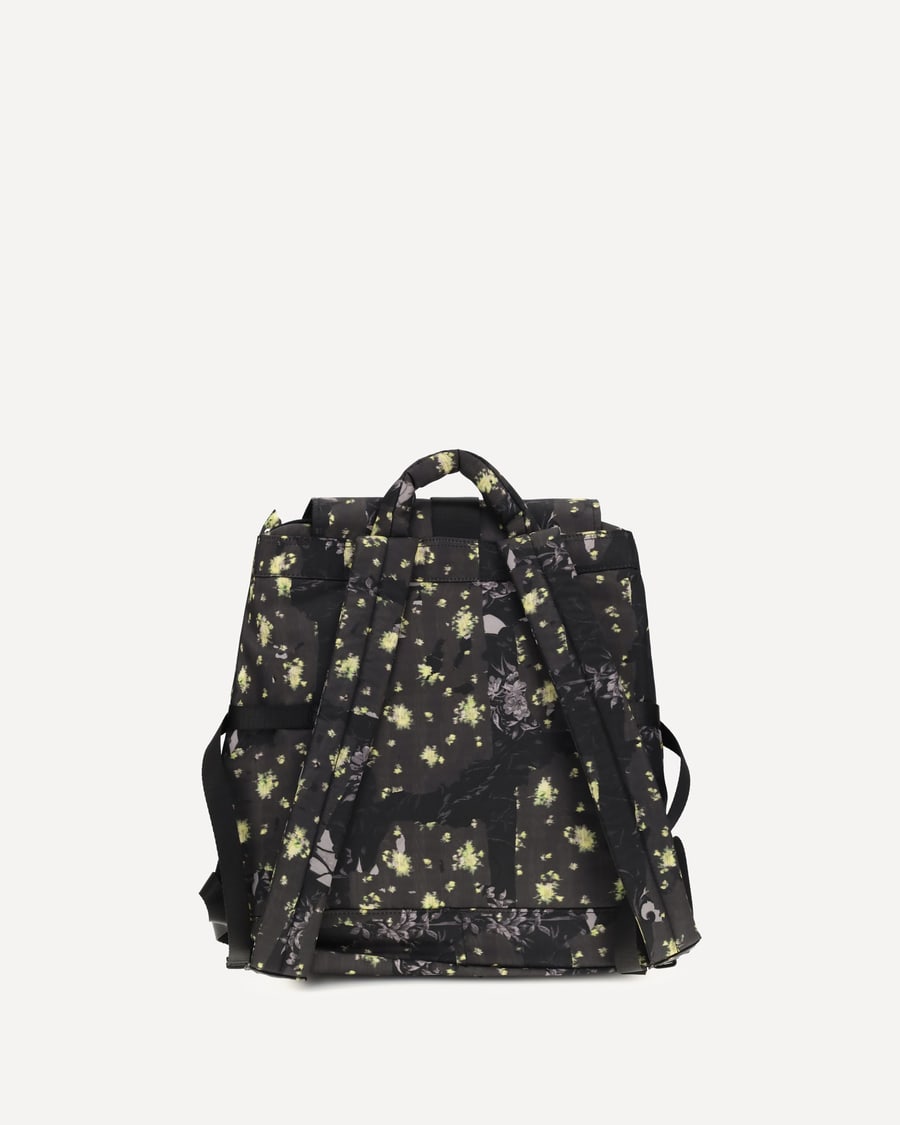 Ganni Re-tech nylon print Backpack, view 2