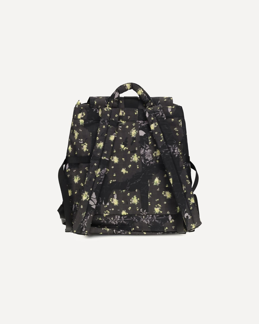 Ganni Re-tech nylon print Backpack, view 4