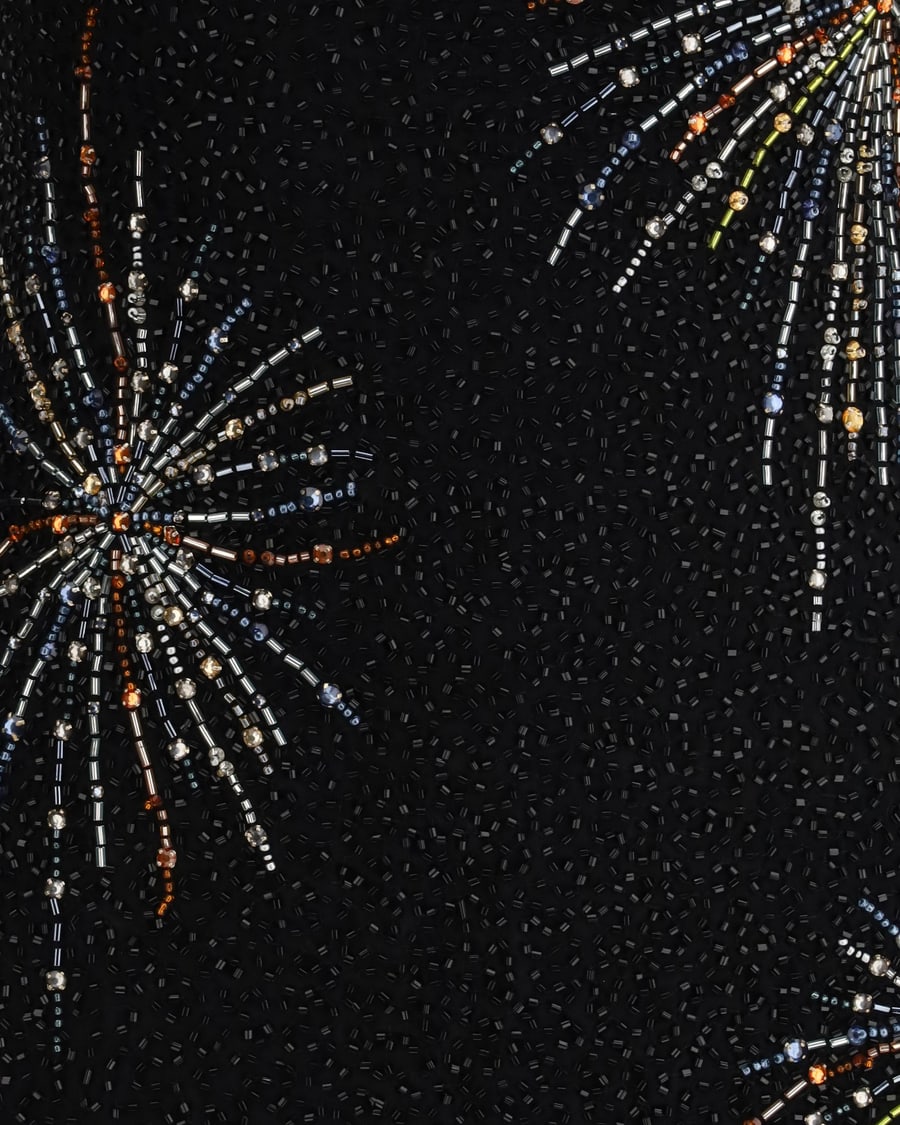 STAUD Sable Dress Firework, view 5
