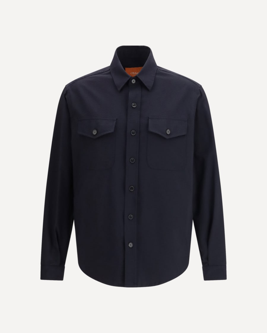 CRUNA Overshirt in high-performance technical fabric, view 3