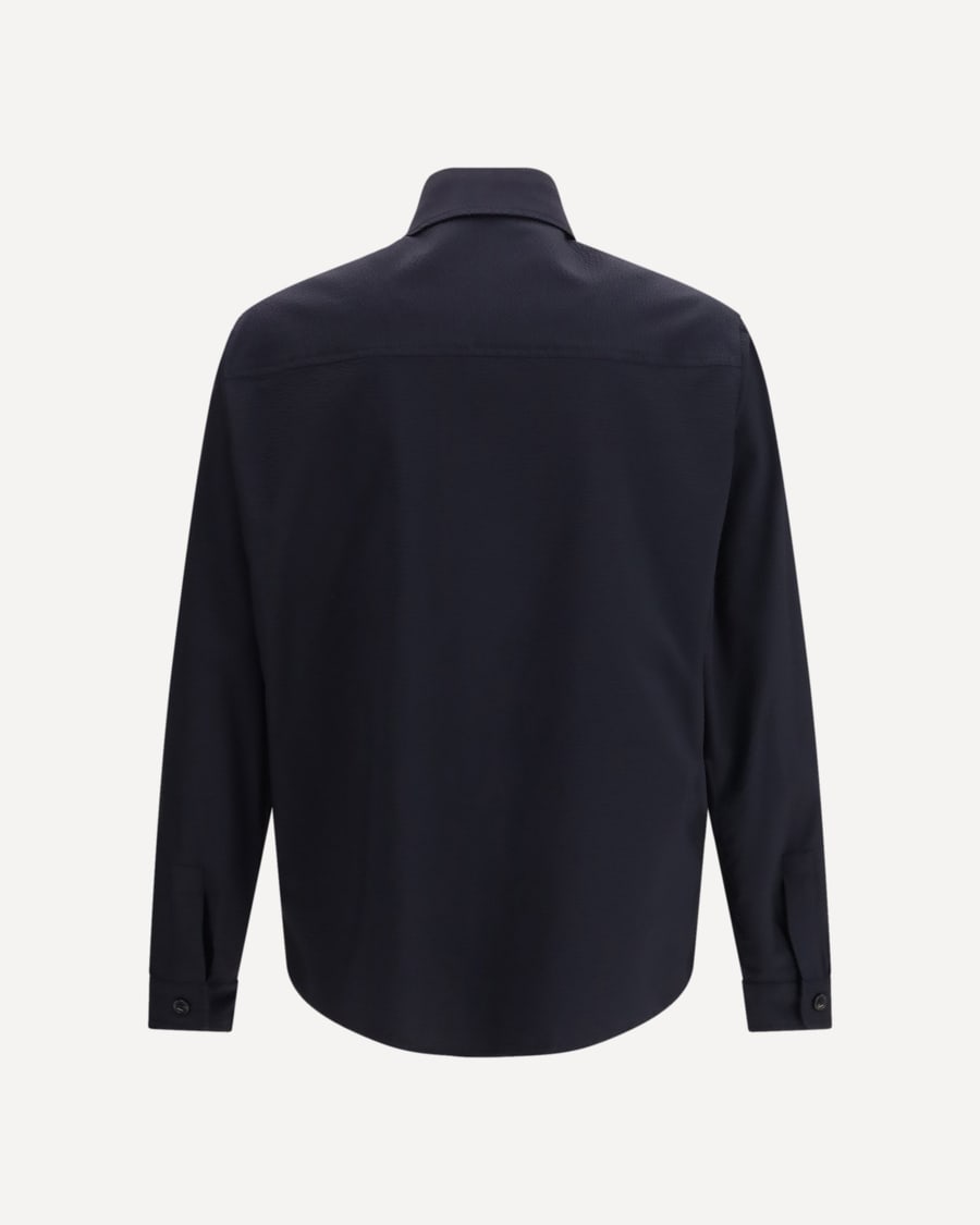 CRUNA Overshirt in high-performance technical fabric, view 4