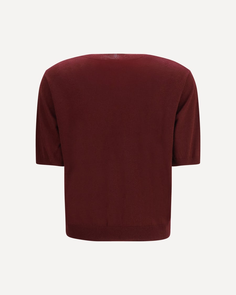 Weekend Max Mara Marea wool T-shirt, view 4