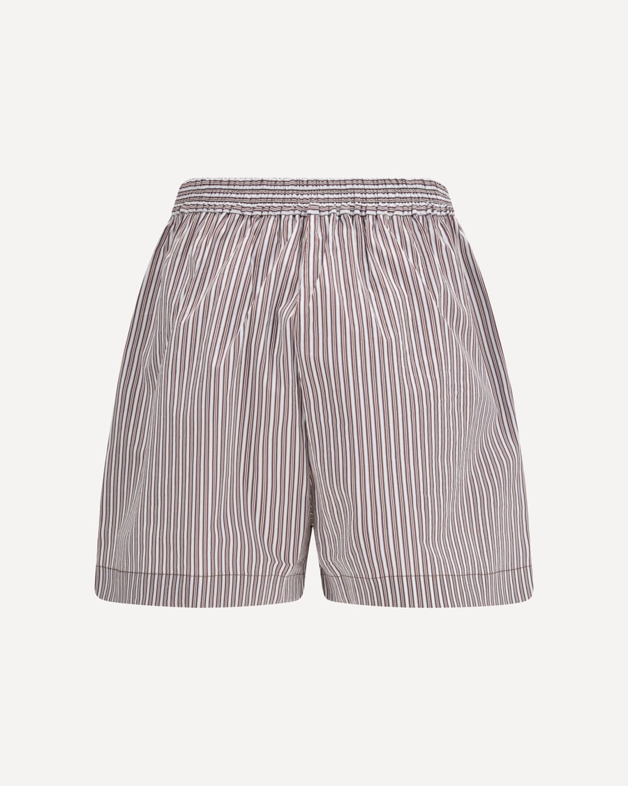Brunello Cucinelli Striped silk Shorts, view 2