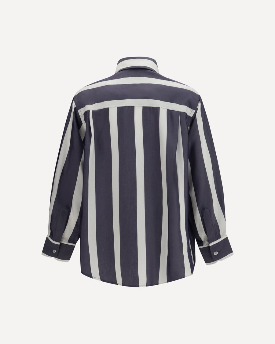 CRUNA Oversized striped Shirt, view 2