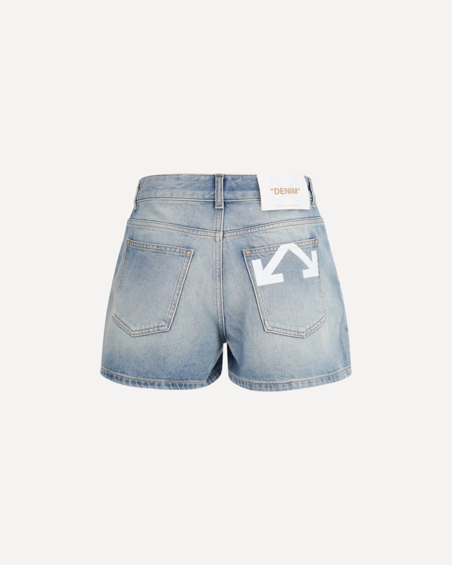 Off-White Doll Denim Shorts, view 2