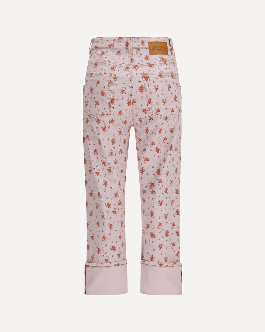 Ganni Printed Capri Pants, view 4
