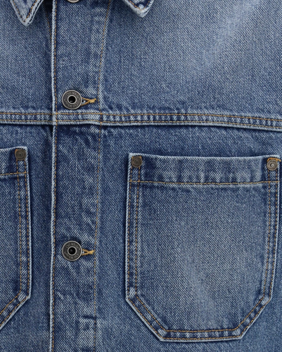 Off-White Half Arrow Skate Denim Jacket, view 5