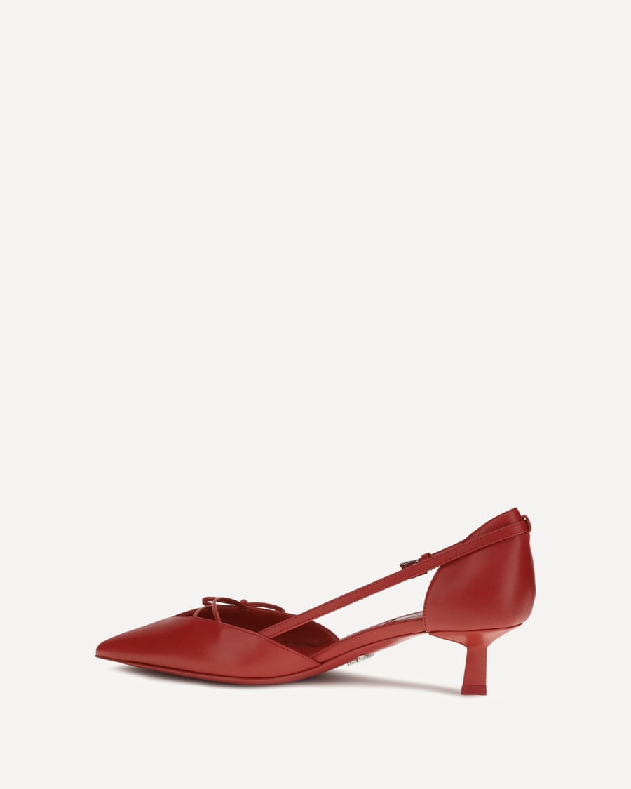 Prada Side-cut leather Pumps, view 2
