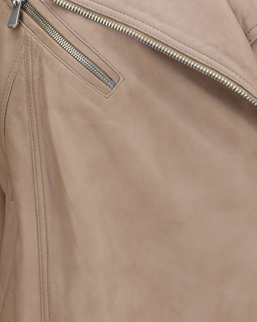 Pinko Leather biker Jacket, view 5